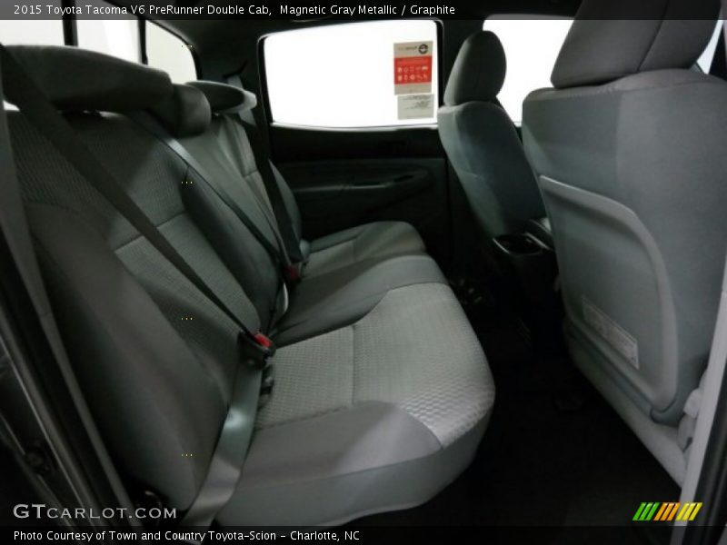 Magnetic Gray Metallic / Graphite 2015 Toyota Tacoma V6 PreRunner Double Cab