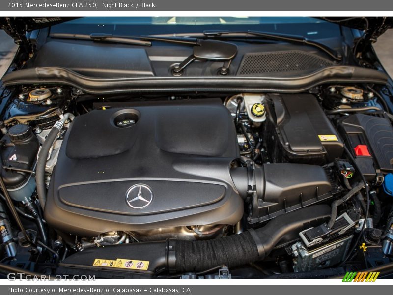  2015 CLA 250 Engine - 2.0 Liter Turbocharged DI DOHC 16-Valve VVT 4 Cylinder