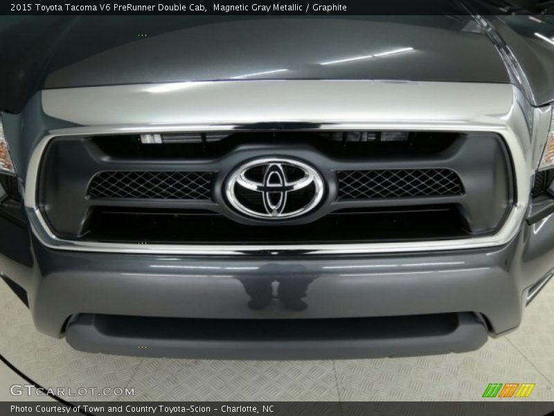 Magnetic Gray Metallic / Graphite 2015 Toyota Tacoma V6 PreRunner Double Cab