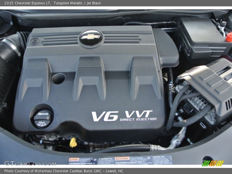 Tungsten Metallic / Jet Black 2015 Chevrolet Equinox LT