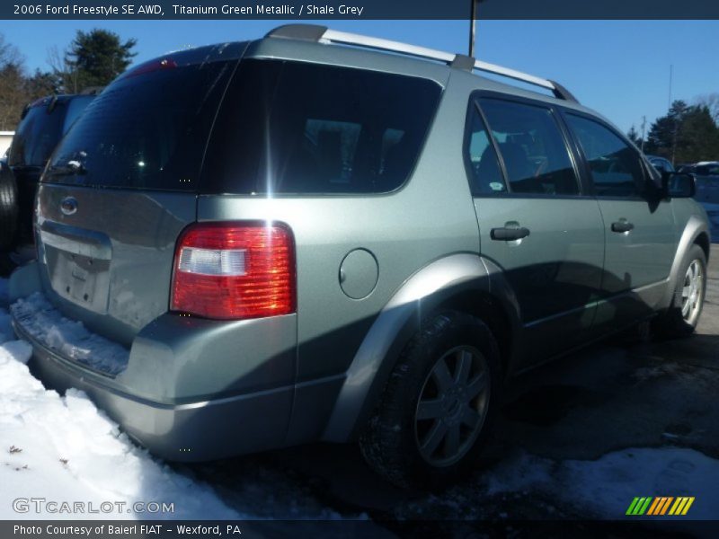 Titanium Green Metallic / Shale Grey 2006 Ford Freestyle SE AWD