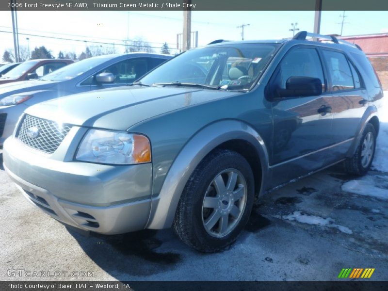 Titanium Green Metallic / Shale Grey 2006 Ford Freestyle SE AWD
