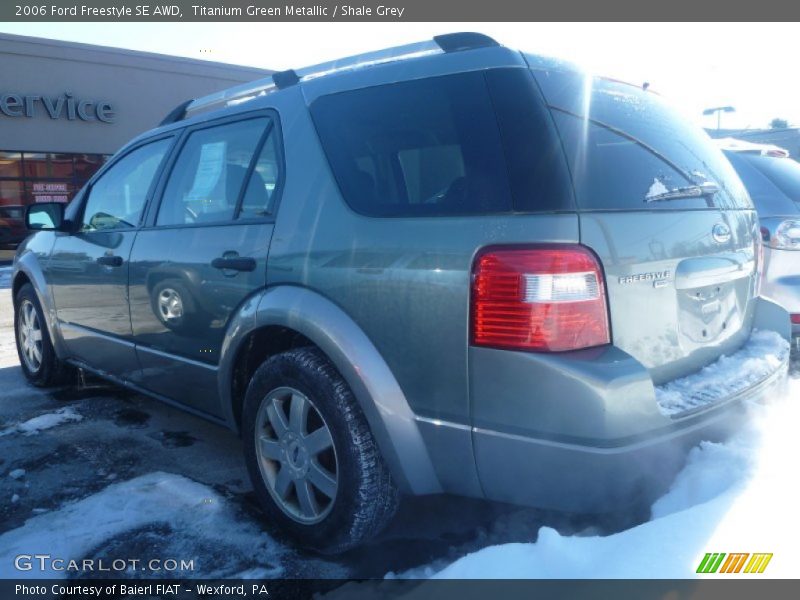 Titanium Green Metallic / Shale Grey 2006 Ford Freestyle SE AWD