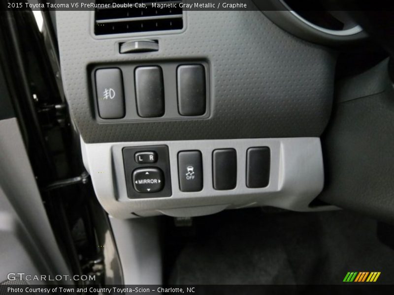 Magnetic Gray Metallic / Graphite 2015 Toyota Tacoma V6 PreRunner Double Cab