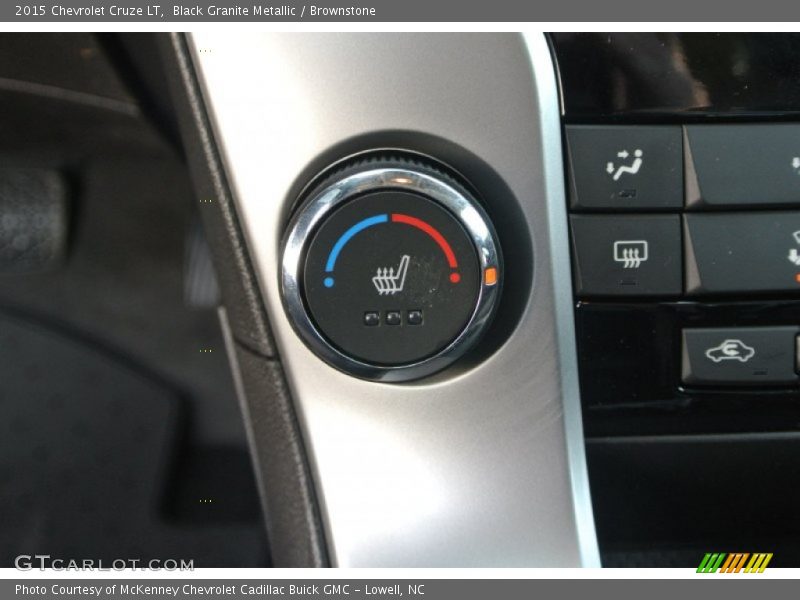 Black Granite Metallic / Brownstone 2015 Chevrolet Cruze LT