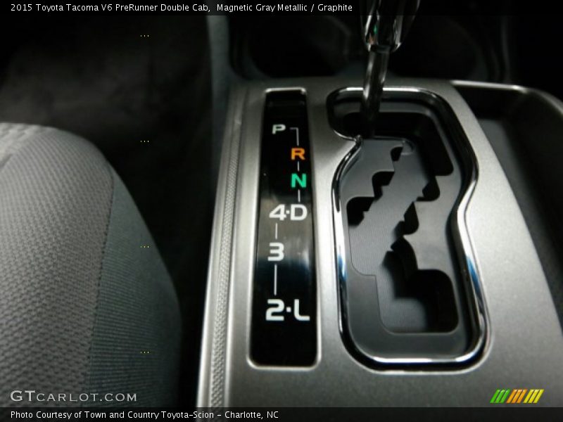 Magnetic Gray Metallic / Graphite 2015 Toyota Tacoma V6 PreRunner Double Cab