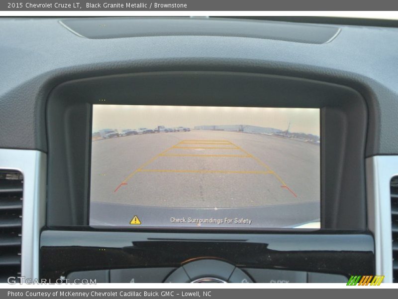 Black Granite Metallic / Brownstone 2015 Chevrolet Cruze LT