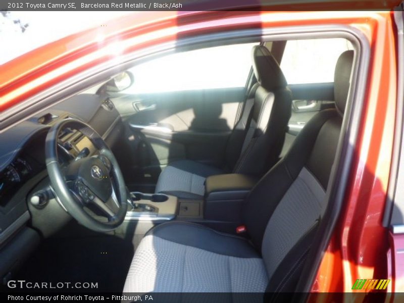 Barcelona Red Metallic / Black/Ash 2012 Toyota Camry SE