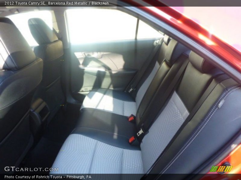 Barcelona Red Metallic / Black/Ash 2012 Toyota Camry SE