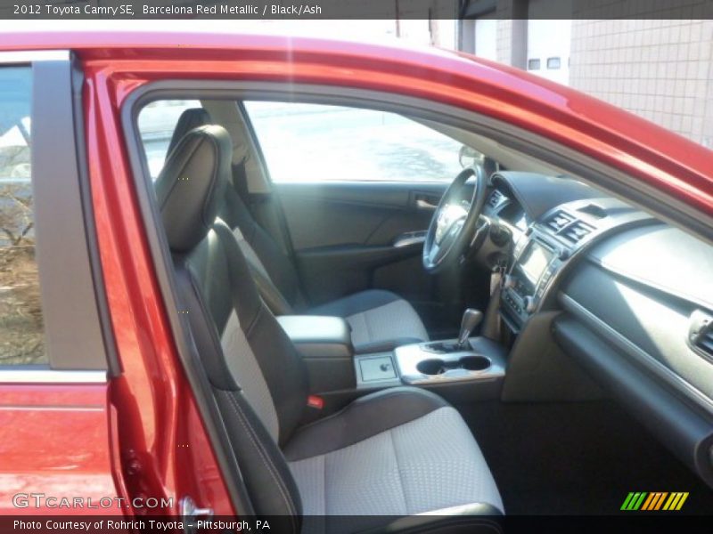 Barcelona Red Metallic / Black/Ash 2012 Toyota Camry SE