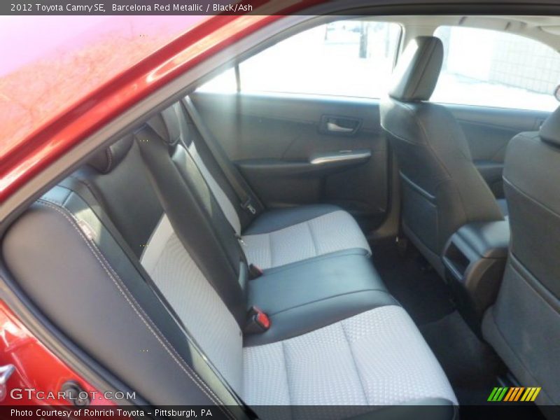 Barcelona Red Metallic / Black/Ash 2012 Toyota Camry SE