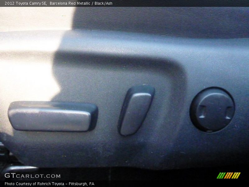 Barcelona Red Metallic / Black/Ash 2012 Toyota Camry SE