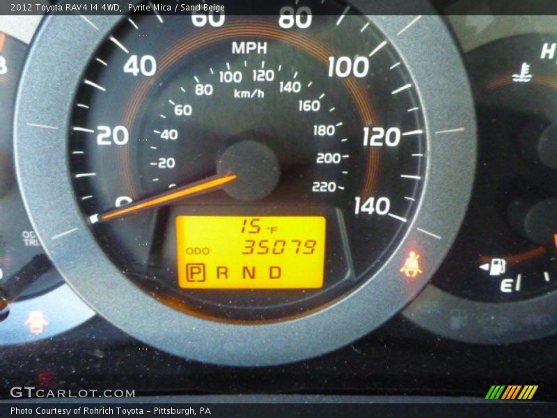 Pyrite Mica / Sand Beige 2012 Toyota RAV4 I4 4WD