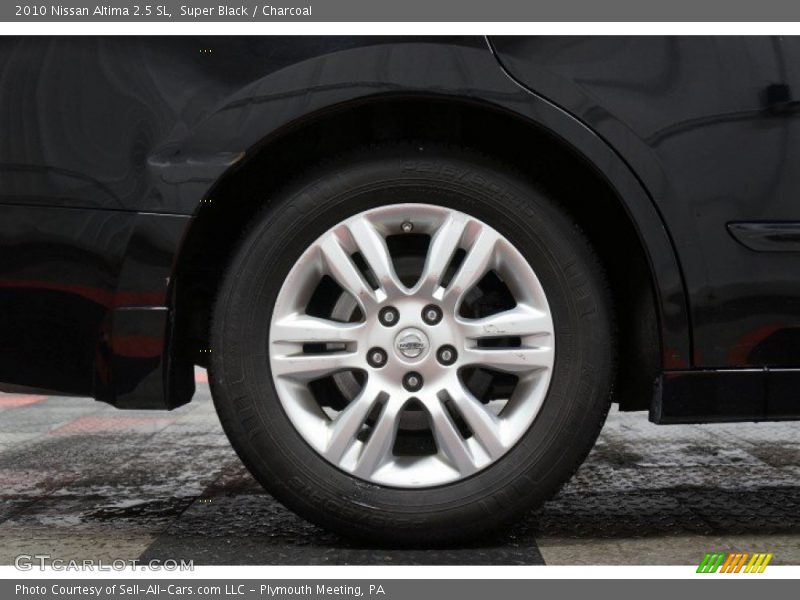 Super Black / Charcoal 2010 Nissan Altima 2.5 SL