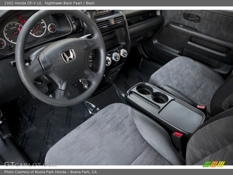  2002 CR-V LX Black Interior