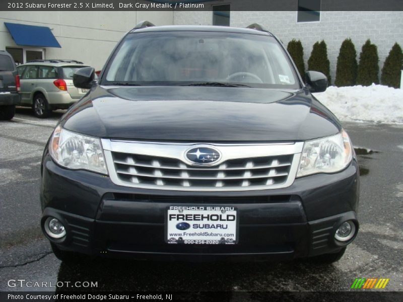 Dark Gray Metallic / Platinum 2012 Subaru Forester 2.5 X Limited