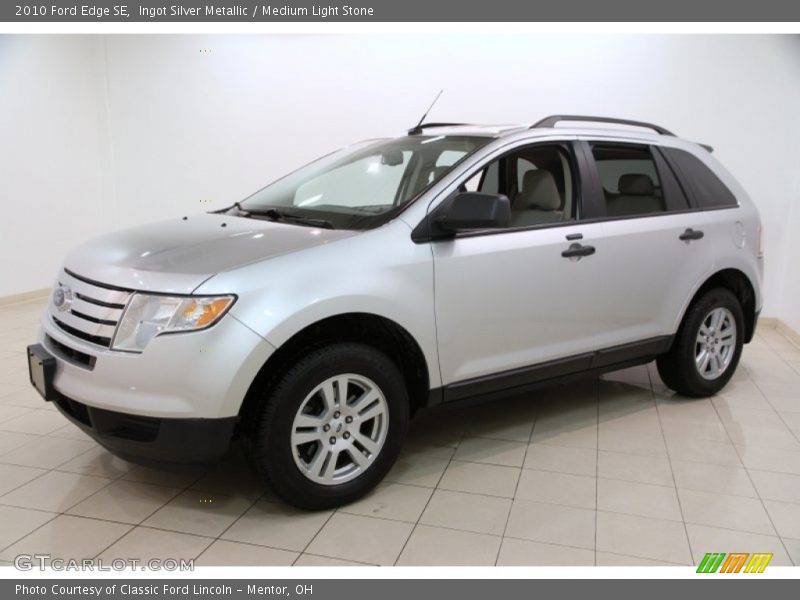 Ingot Silver Metallic / Medium Light Stone 2010 Ford Edge SE