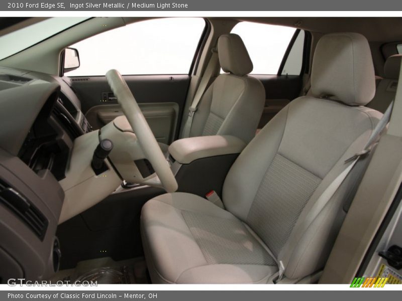 Ingot Silver Metallic / Medium Light Stone 2010 Ford Edge SE