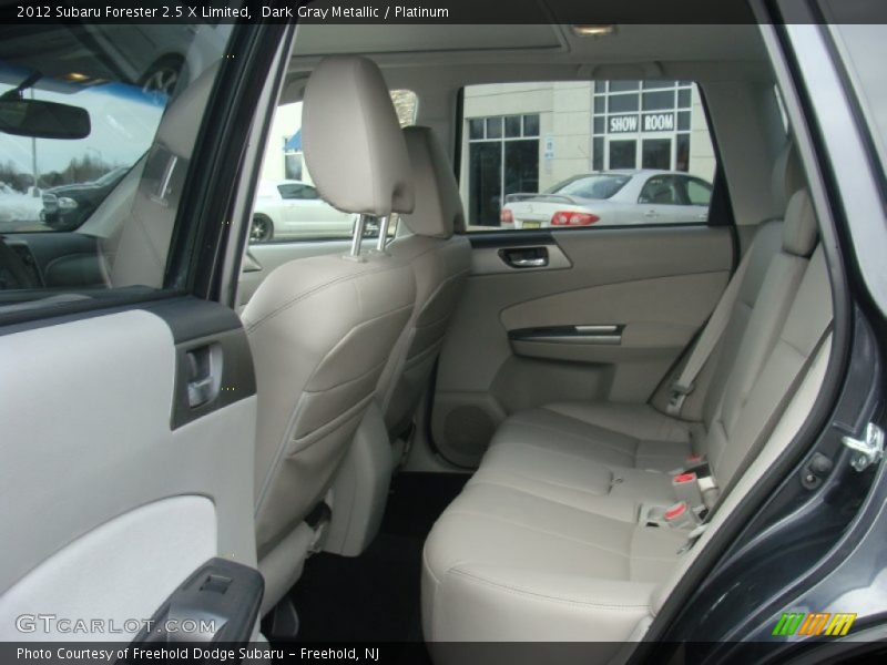 Dark Gray Metallic / Platinum 2012 Subaru Forester 2.5 X Limited