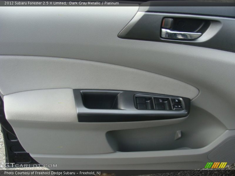 Dark Gray Metallic / Platinum 2012 Subaru Forester 2.5 X Limited