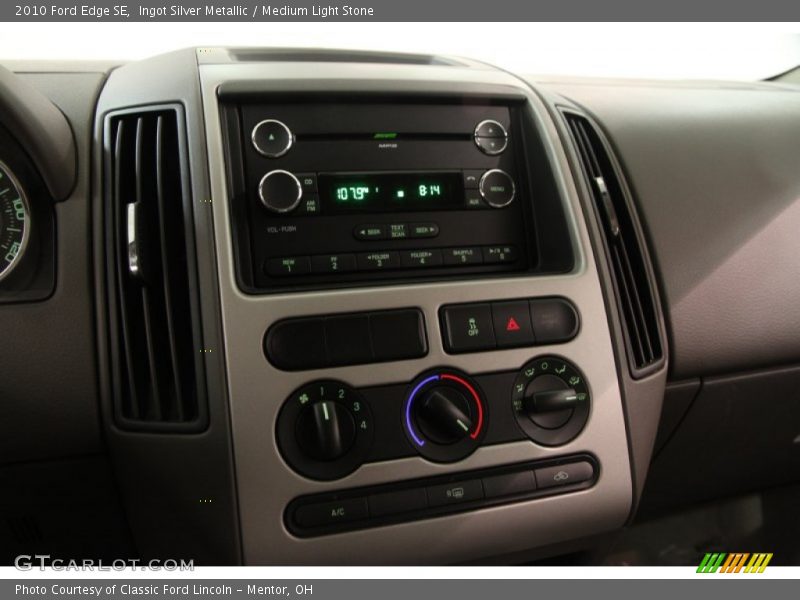 Ingot Silver Metallic / Medium Light Stone 2010 Ford Edge SE