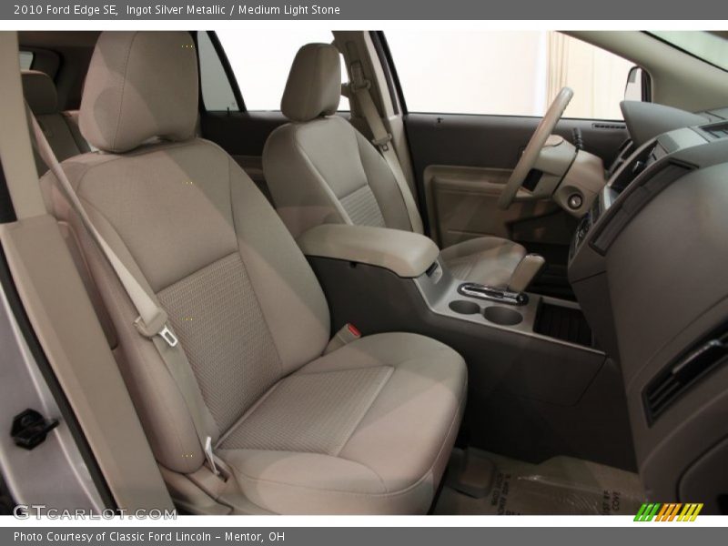 Ingot Silver Metallic / Medium Light Stone 2010 Ford Edge SE