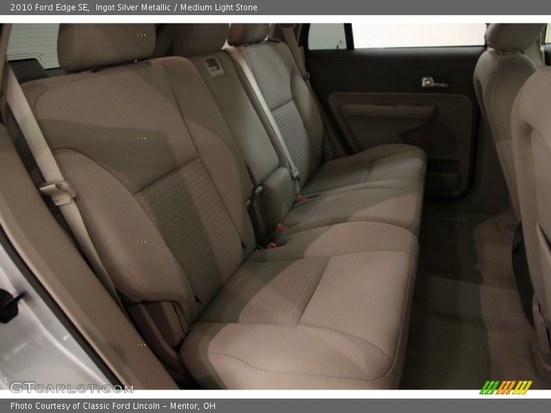 Ingot Silver Metallic / Medium Light Stone 2010 Ford Edge SE