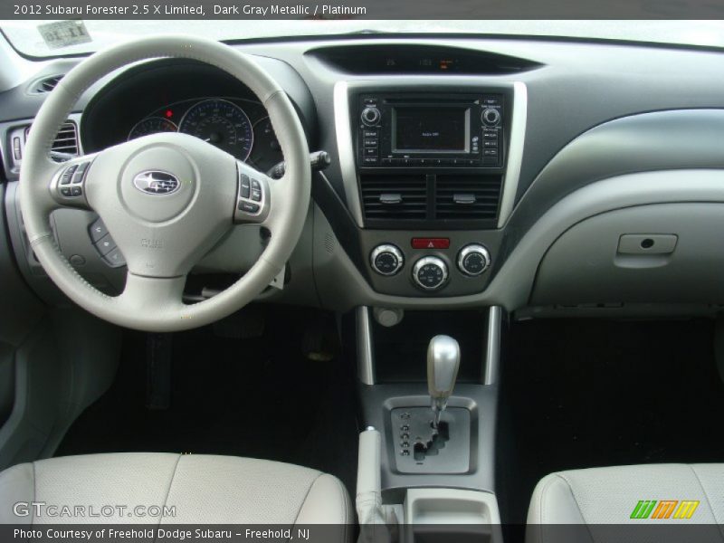 Dark Gray Metallic / Platinum 2012 Subaru Forester 2.5 X Limited