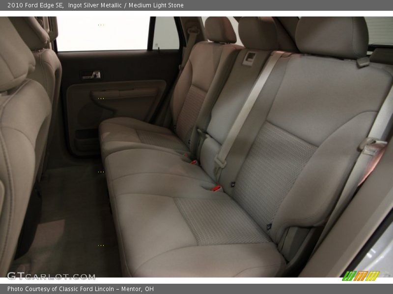 Ingot Silver Metallic / Medium Light Stone 2010 Ford Edge SE
