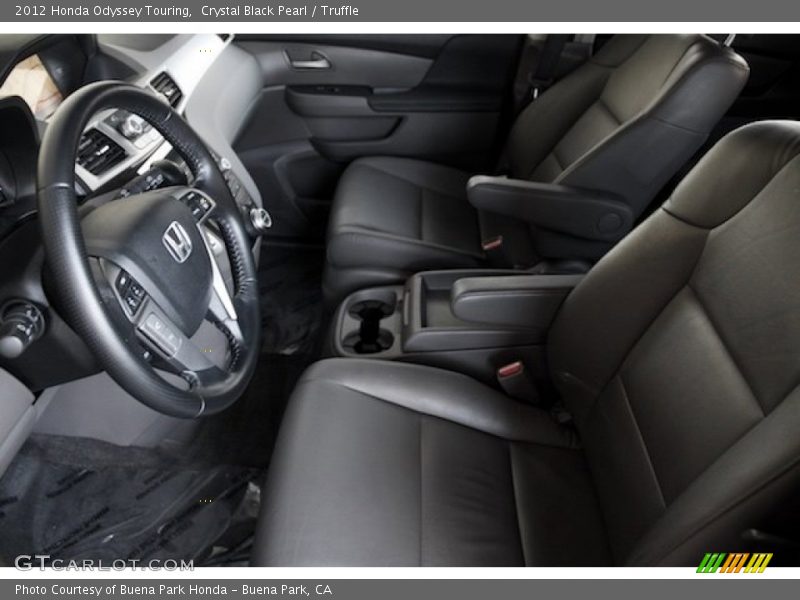 Crystal Black Pearl / Truffle 2012 Honda Odyssey Touring