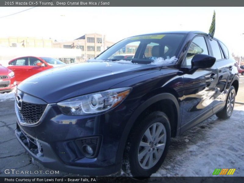 Front 3/4 View of 2015 CX-5 Touring