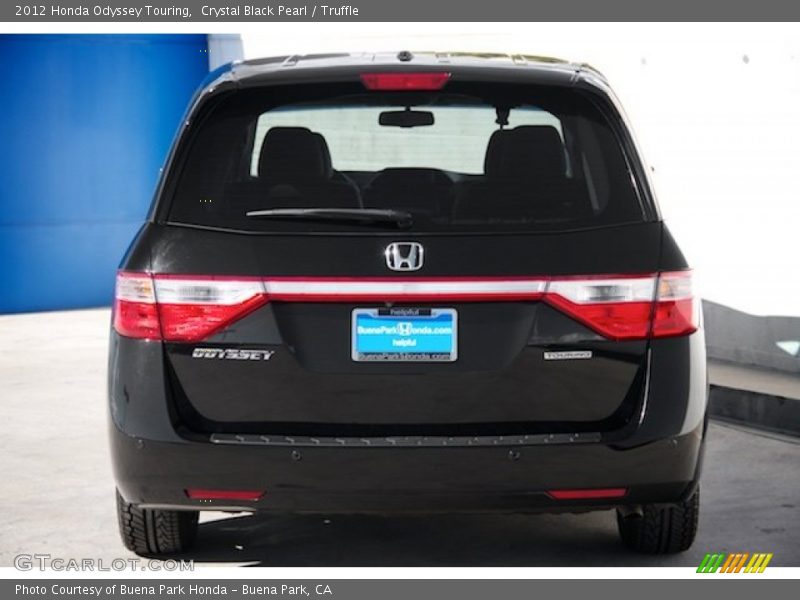 Crystal Black Pearl / Truffle 2012 Honda Odyssey Touring