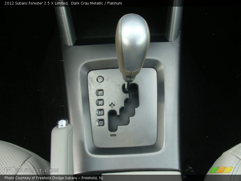 Dark Gray Metallic / Platinum 2012 Subaru Forester 2.5 X Limited