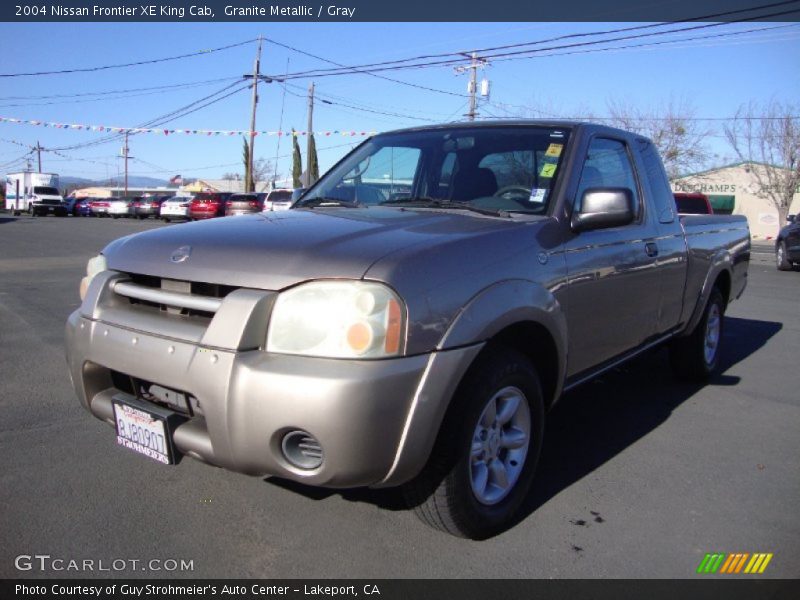 Granite Metallic / Gray 2004 Nissan Frontier XE King Cab