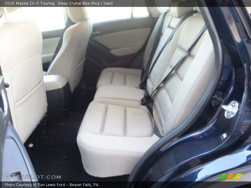 Deep Crystal Blue Mica / Sand 2015 Mazda CX-5 Touring