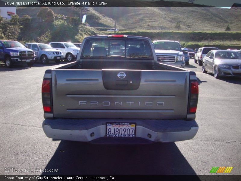 Granite Metallic / Gray 2004 Nissan Frontier XE King Cab
