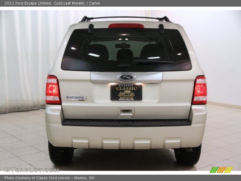 Gold Leaf Metallic / Camel 2011 Ford Escape Limited