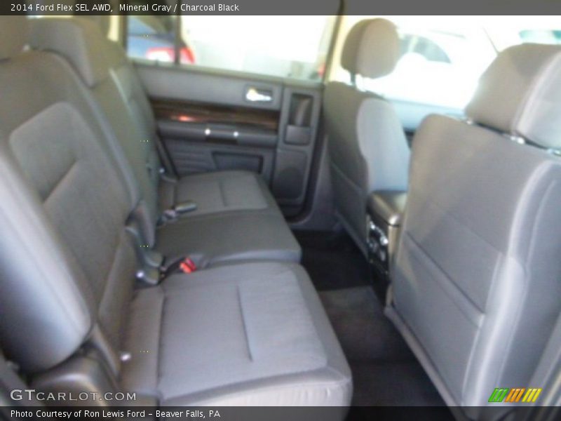 Mineral Gray / Charcoal Black 2014 Ford Flex SEL AWD