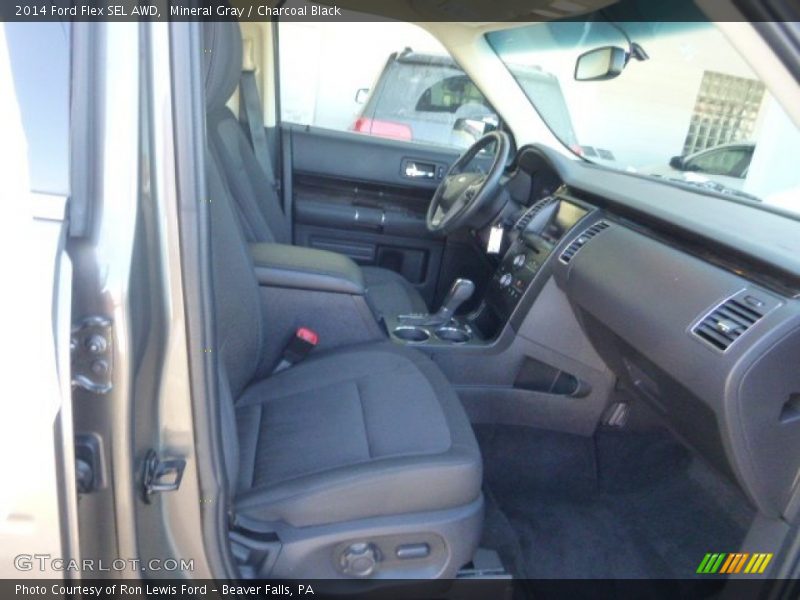Mineral Gray / Charcoal Black 2014 Ford Flex SEL AWD