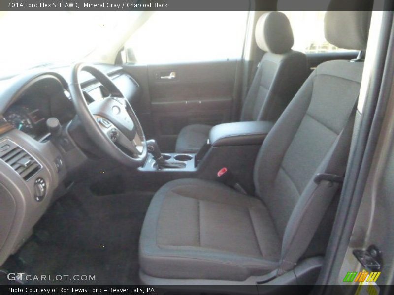 Mineral Gray / Charcoal Black 2014 Ford Flex SEL AWD