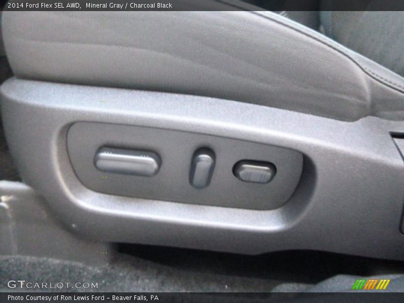 Mineral Gray / Charcoal Black 2014 Ford Flex SEL AWD