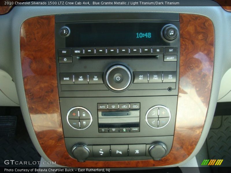 Blue Granite Metallic / Light Titanium/Dark Titanium 2010 Chevrolet Silverado 1500 LTZ Crew Cab 4x4