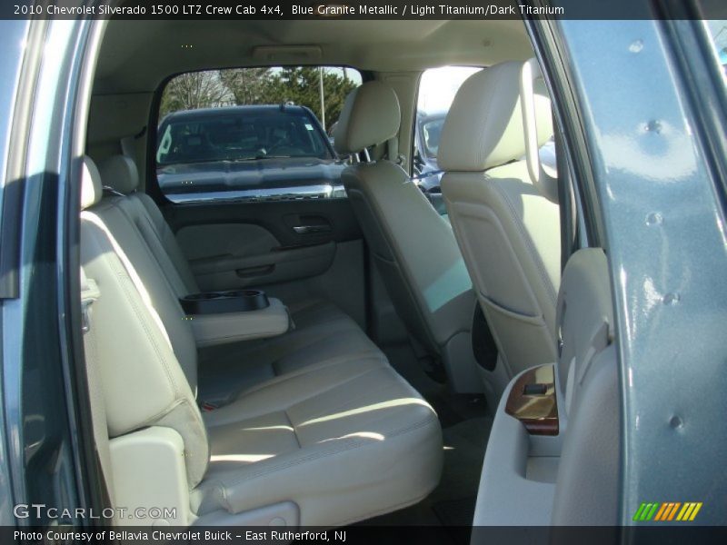 Blue Granite Metallic / Light Titanium/Dark Titanium 2010 Chevrolet Silverado 1500 LTZ Crew Cab 4x4