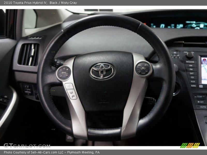 Black / Misty Gray 2010 Toyota Prius Hybrid IV