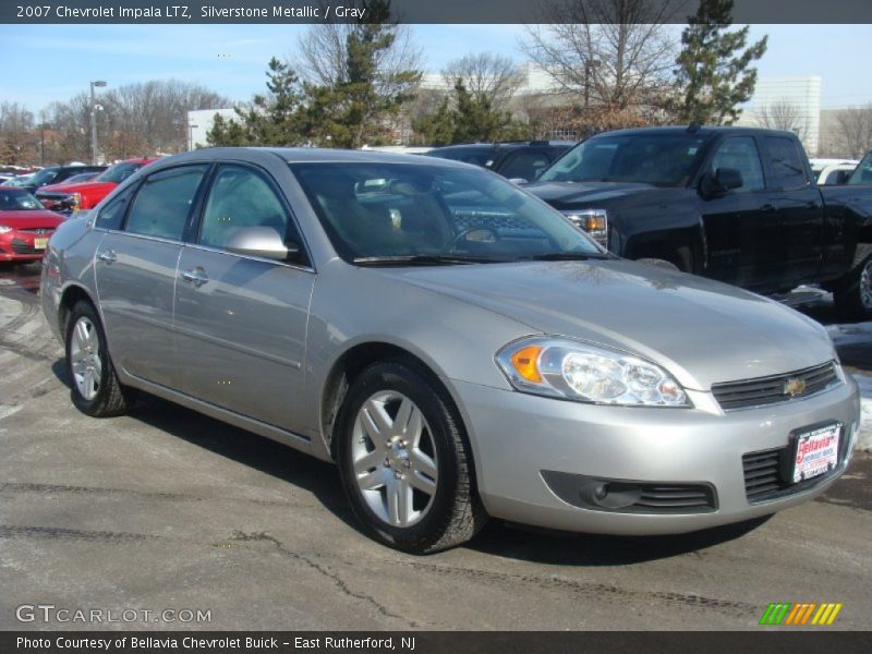 Silverstone Metallic / Gray 2007 Chevrolet Impala LTZ