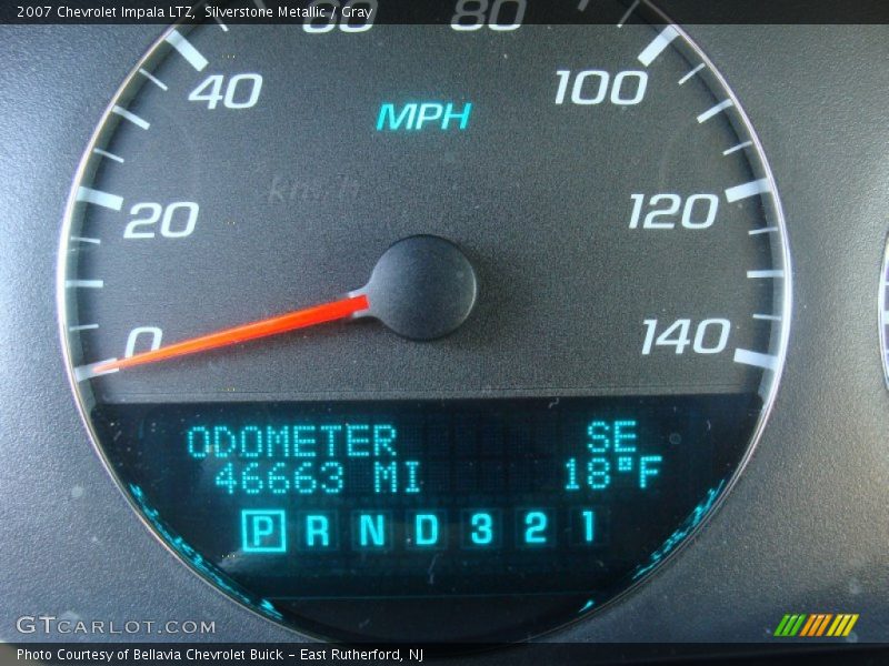 Silverstone Metallic / Gray 2007 Chevrolet Impala LTZ