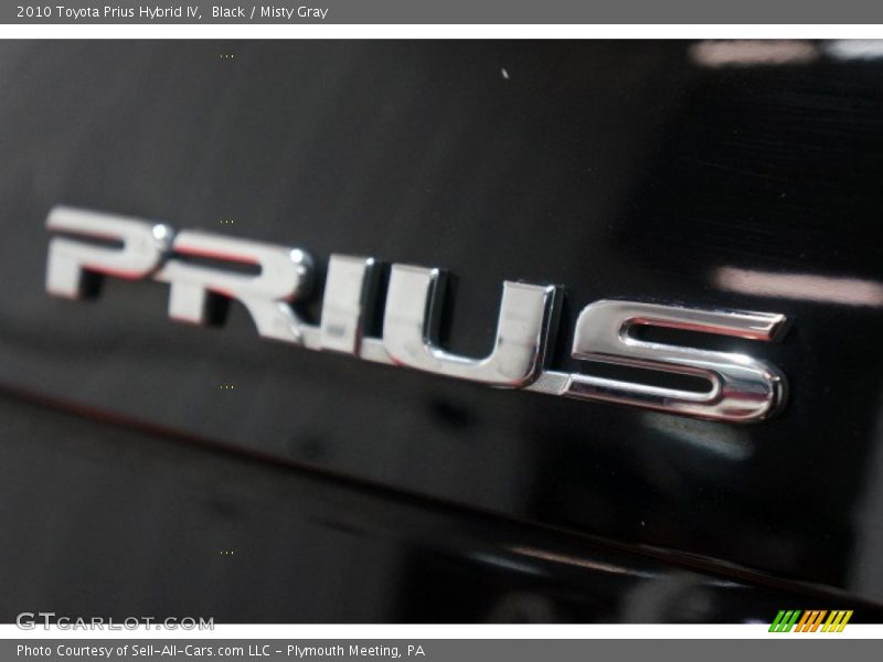 Black / Misty Gray 2010 Toyota Prius Hybrid IV