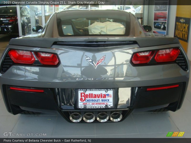 Shark Gray Metallic / Gray 2015 Chevrolet Corvette Stingray Coupe Z51