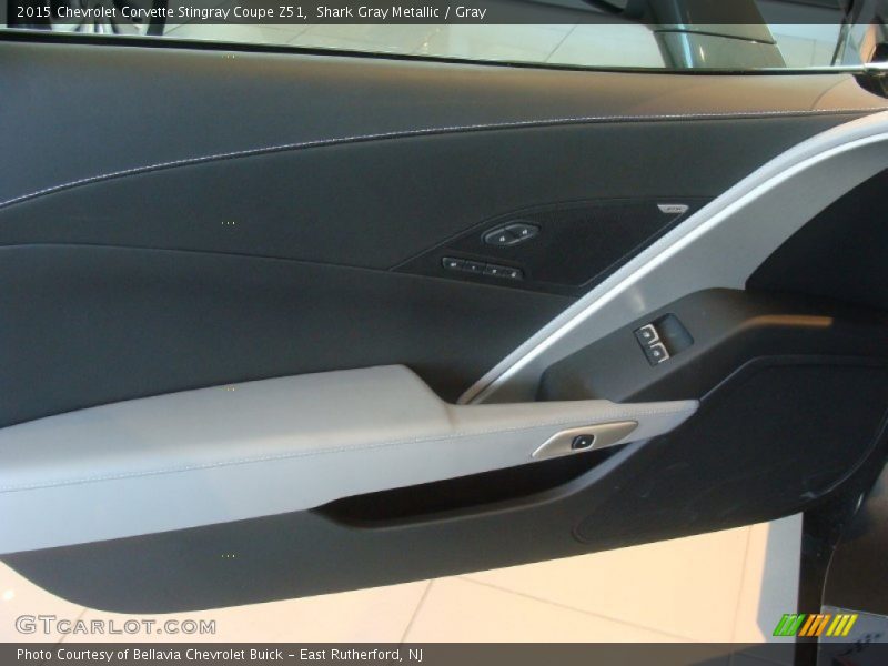 Shark Gray Metallic / Gray 2015 Chevrolet Corvette Stingray Coupe Z51