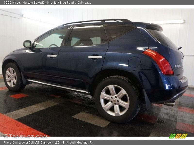 Midnight Blue Pearl / Cafe Latte 2006 Nissan Murano SL AWD